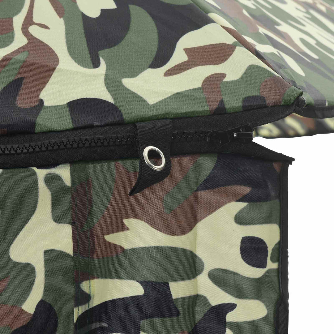 Fisker Parasol 228 x 204 cm Oxford polyester Camouflage