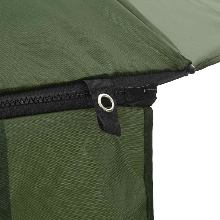 Fisker Parasol Gul army 240 x 210 cm Oxford polyester