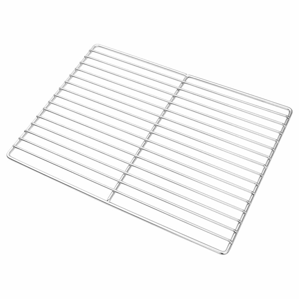 Grillrist 40 x 30 cm Rustfrit stål Sølv