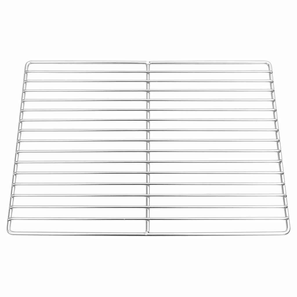 Grillrist 40 x 30 cm Rustfrit stål Sølv