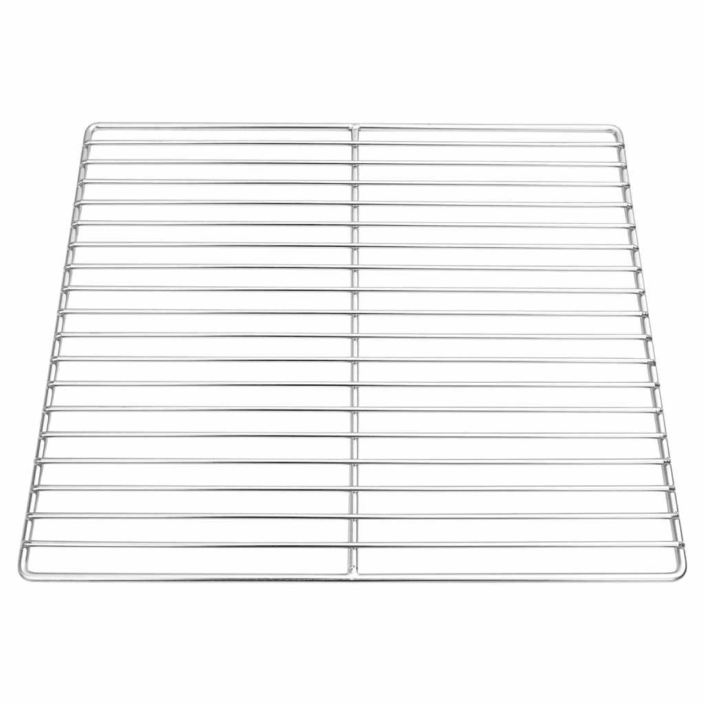 Grillrist 40 x 35 cm Rustfrit stål Sølv