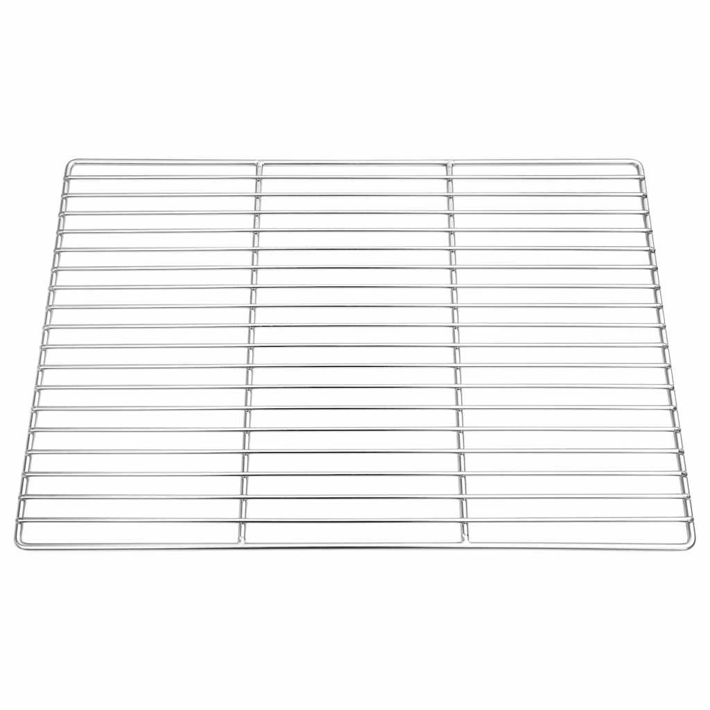 Grillrist 50 x 35 cm Rustfrit stål Sølv