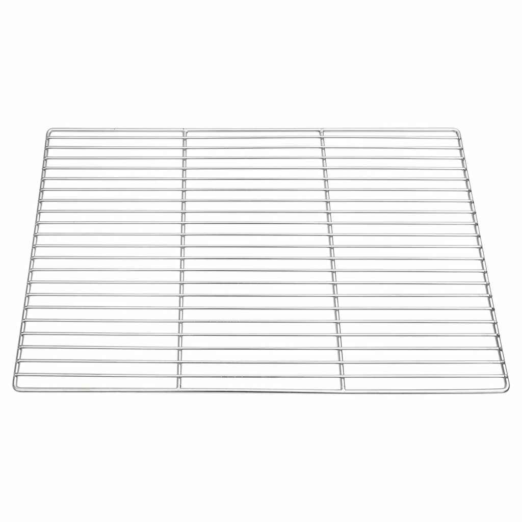 Grillrist 60 x 40 cm Rustfrit stål Sølv