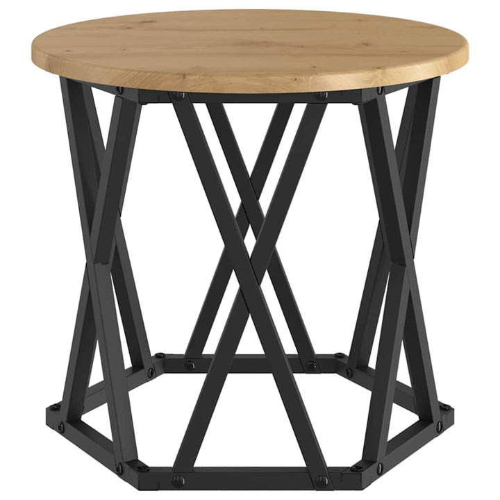 Nesting Sidebord 3 pcs Artisan Egetræ 53 x 53 x 40 cm