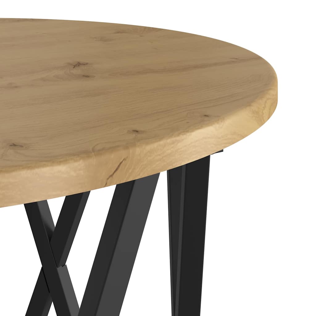 Sofabord 2 pcs Artisan Egetræ Ingeniørtræ og stål