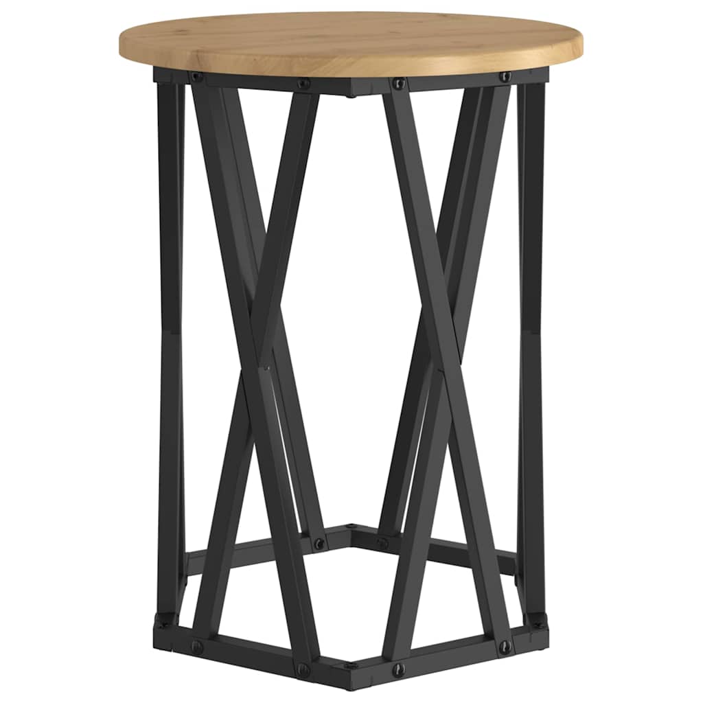 Sofabord 2 pcs Artisan Egetræ Ingeniørtræ og stål