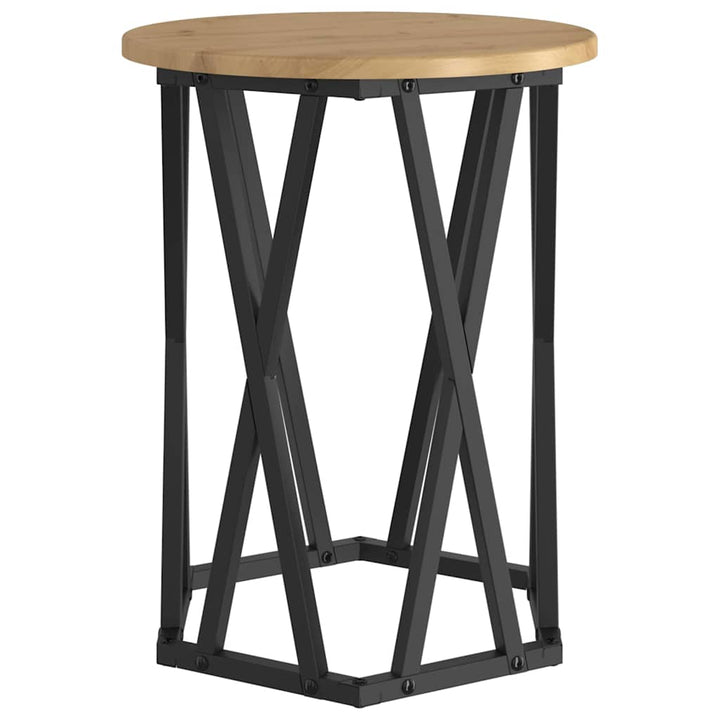 Sofabord 2 pcs Artisan Egetræ Ingeniørtræ og stål