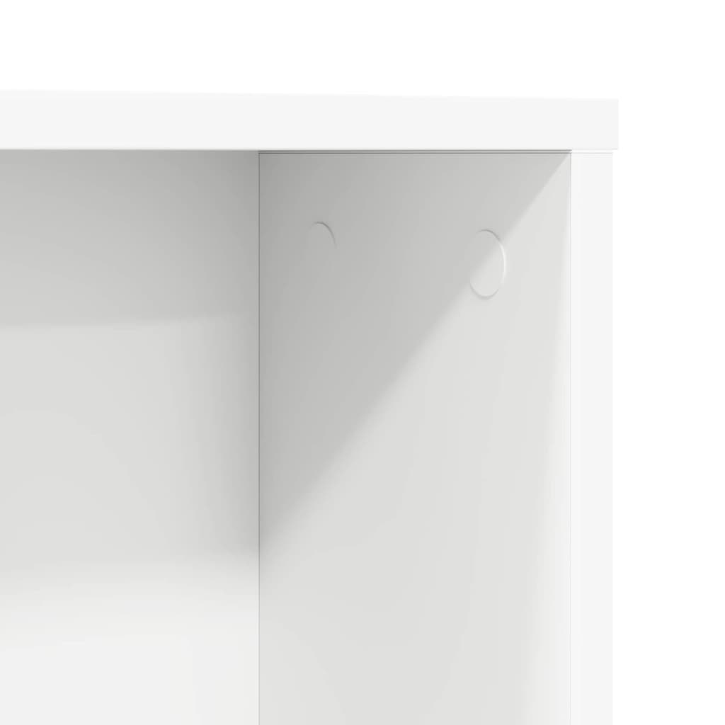 Bord Hvid 91 x 50 x 149 cm Konstrueret træ