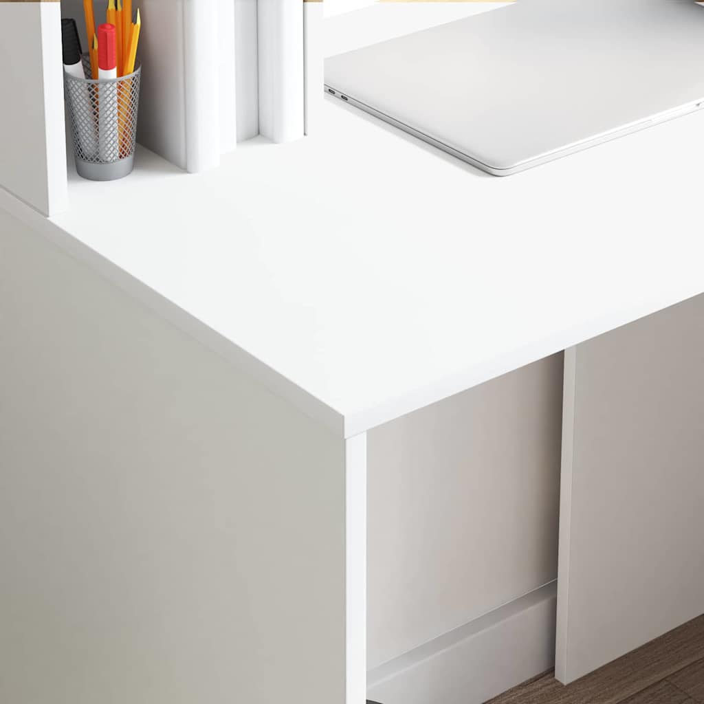 Bord Hvid 91 x 50 x 149 cm Konstrueret træ