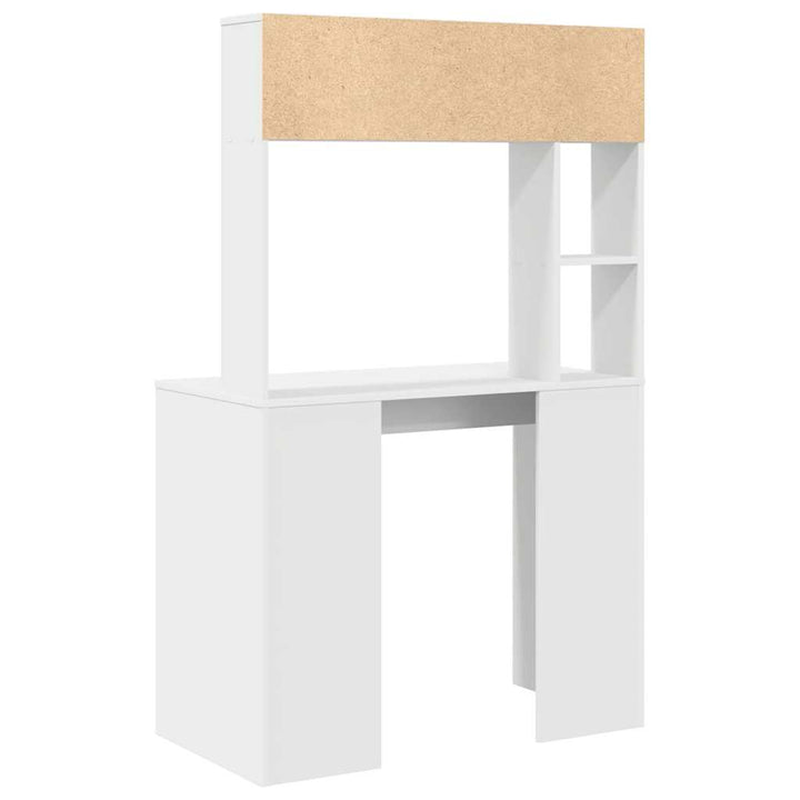 Bord Hvid 91 x 50 x 149 cm Konstrueret træ