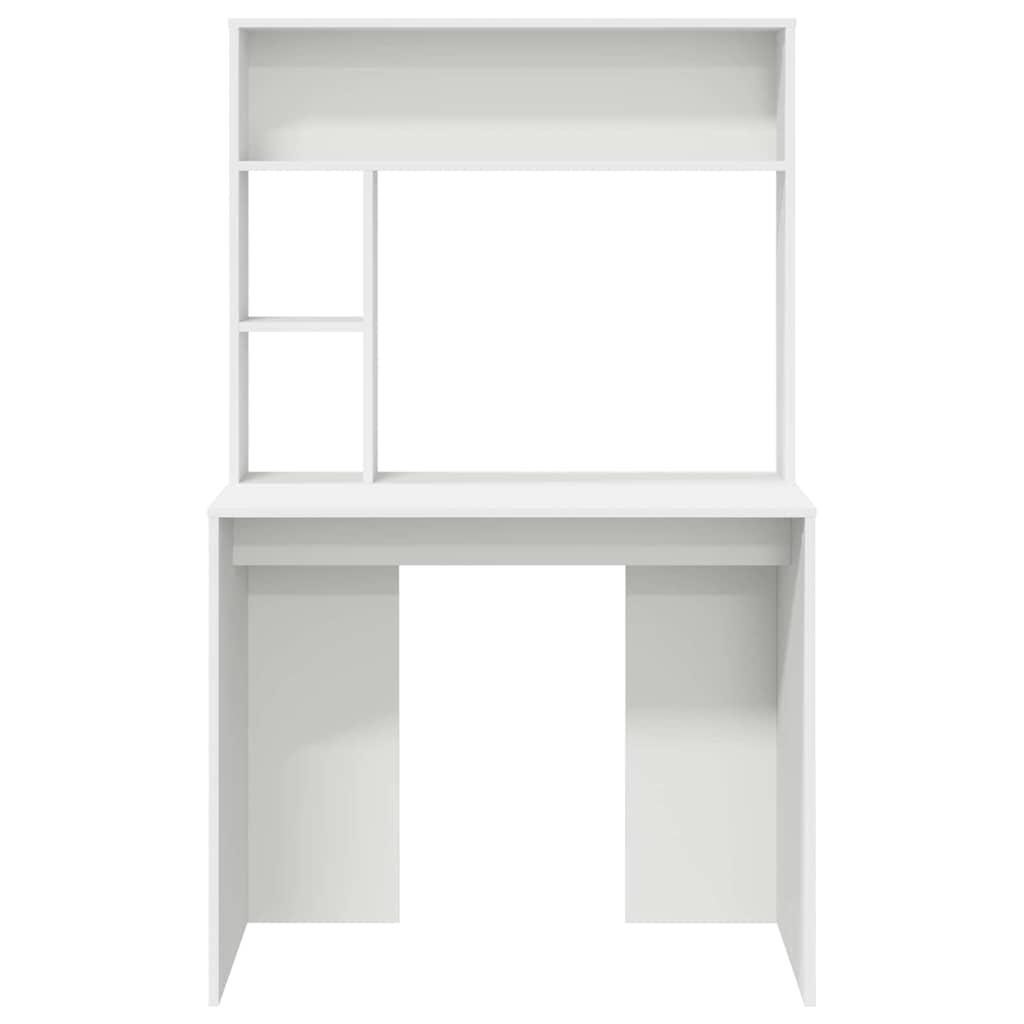 Bord Hvid 91 x 50 x 149 cm Konstrueret træ
