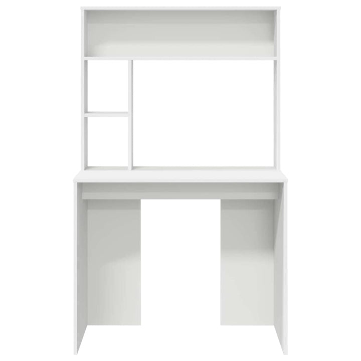 Bord Hvid 91 x 50 x 149 cm Konstrueret træ