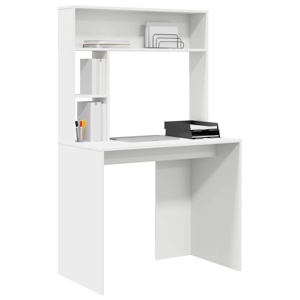 Bord Hvid 91 x 50 x 149 cm Konstrueret træ