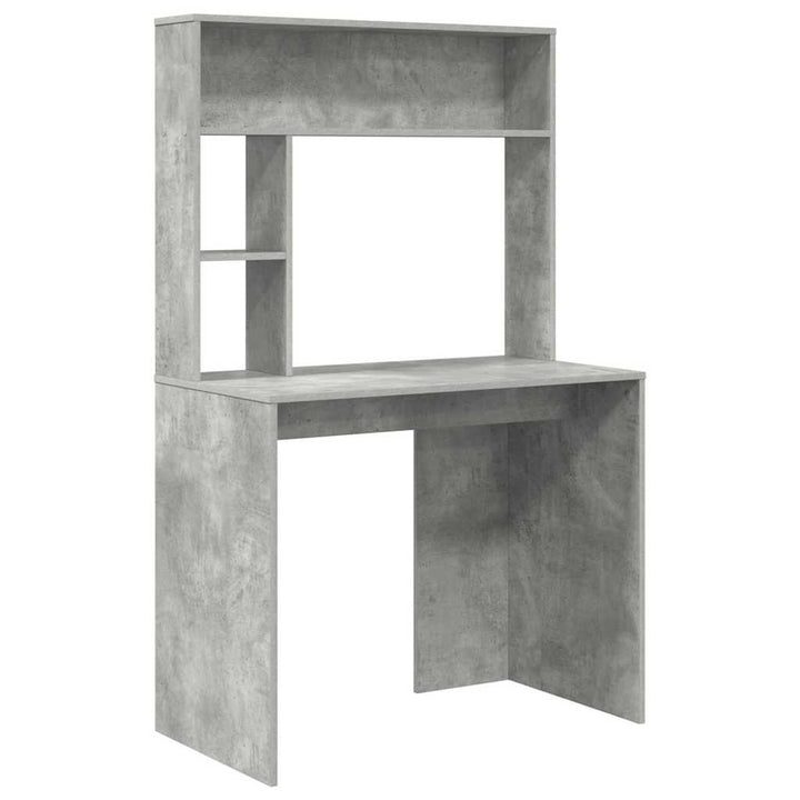 Bord Beton Grå 91 x 50 x 149 cm Konstrueret træ