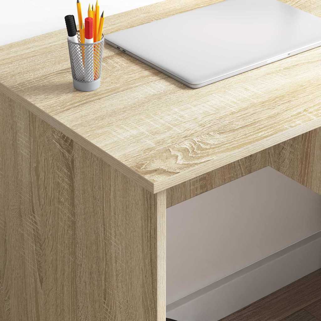 Bord med skuffe Sonoma eg 90 x 49 x 75 cm Konstrueret træ