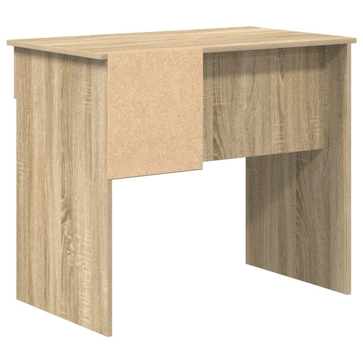 Bord med skuffe Sonoma eg 90 x 49 x 75 cm Konstrueret træ