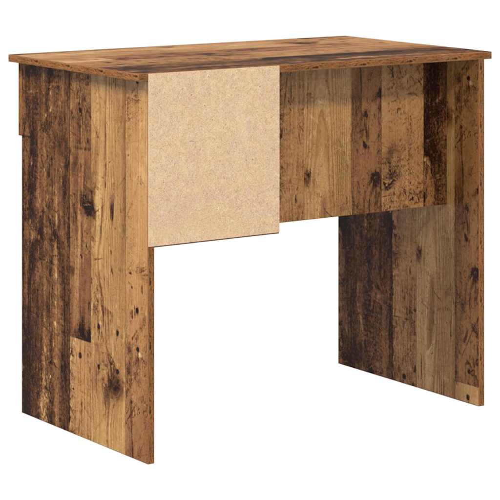 Bord med skuffe Gammelt træ 90 x 49 x 75 cm Konstrueret træ