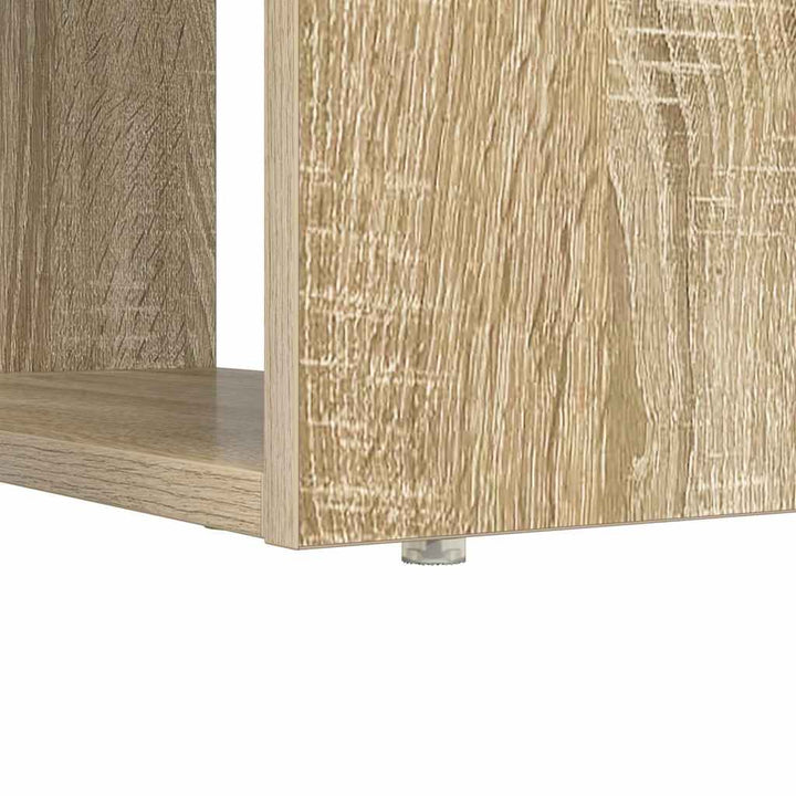 Bord med hylde Sonoma eg 113 x 54 x 120 cm Konstrueret træ
