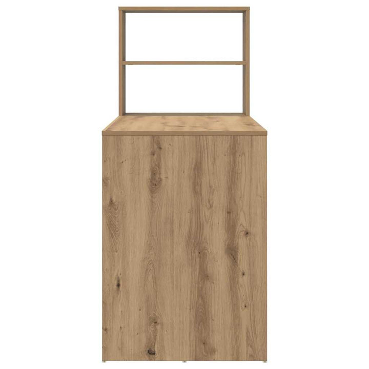 Bord med hylde Artisan Egetræ 113 x 54 x 120 cm Konstrueret træ