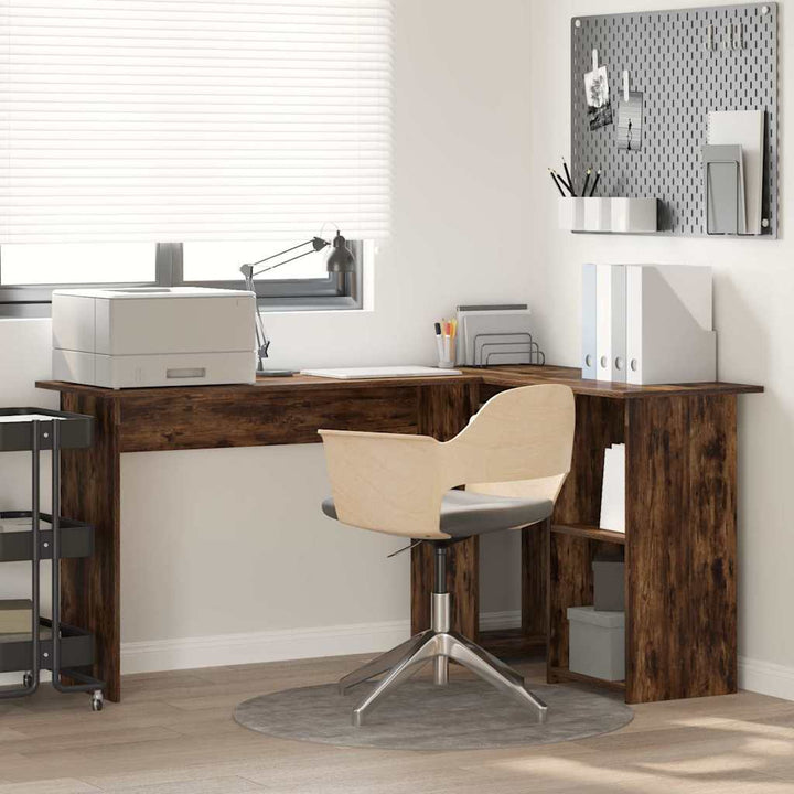 Bord Røget eg 142 x 102 x 73 cm Konstrueret træ