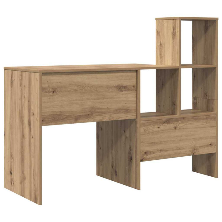 Bord Artisan Egetræ Konstrueret træ 131,5 x 50 x 106,5 cm