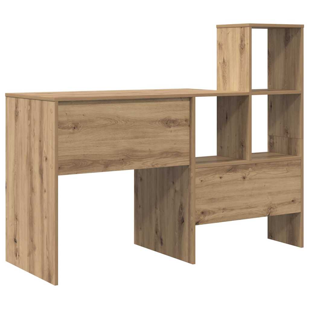 Bord Artisan Egetræ 131,5 x 50 x 106,5 cm Konstrueret træ