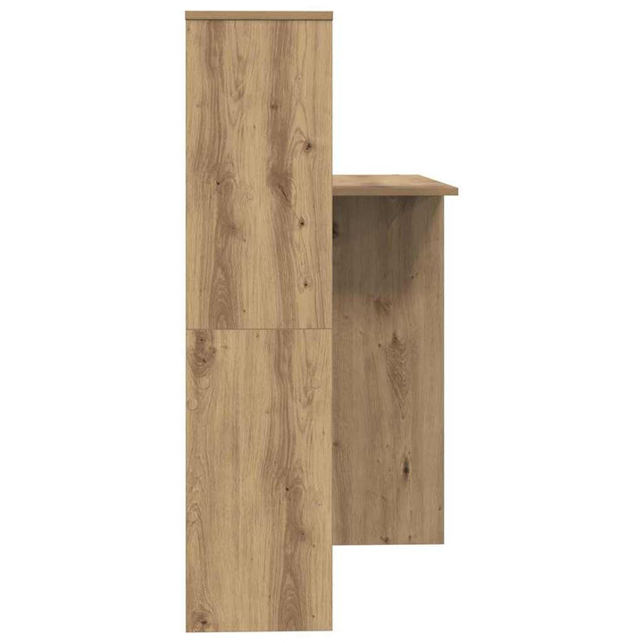 Bord Artisan Egetræ 131,5 x 50 x 106,5 cm Konstrueret træ