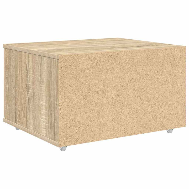 Skuffeskab med hjul Sonoma eg 55 x 45 x 31 cm