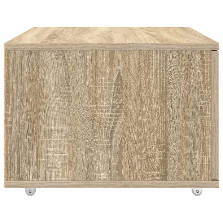 Skuffeskab med hjul Sonoma eg 55 x 45 x 31 cm