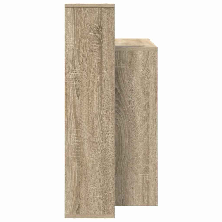 Bord med hylde Sonoma eg 100 x 40 x 90 cm Konstrueret træ