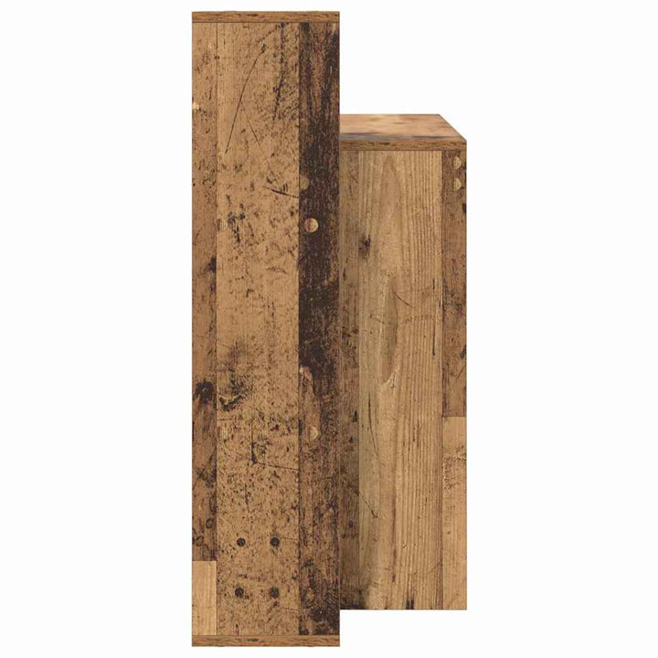 Bord med hylde Gammelt træ 100 x 40 x 90 cm Konstrueret træ