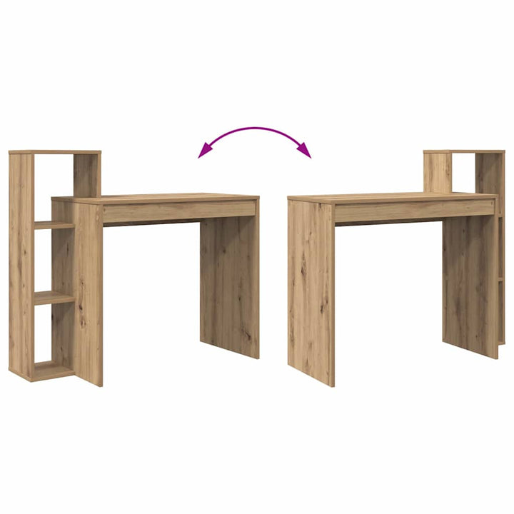 Bord Artisan Egetræ Konstrueret træ 100 x 40 x 90 cm