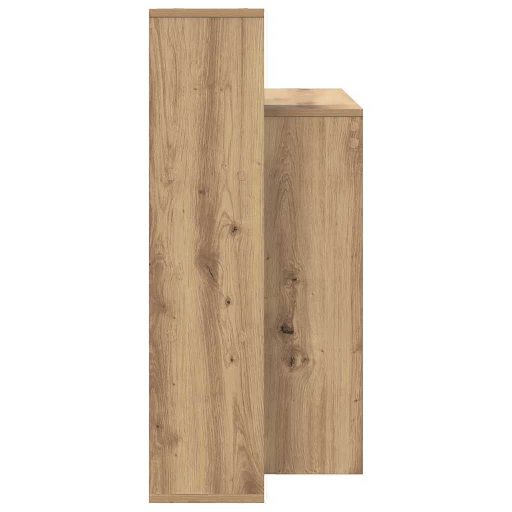Bord med hylde Artisan Egetræ 100 x 40 x 90 cm Konstrueret træ