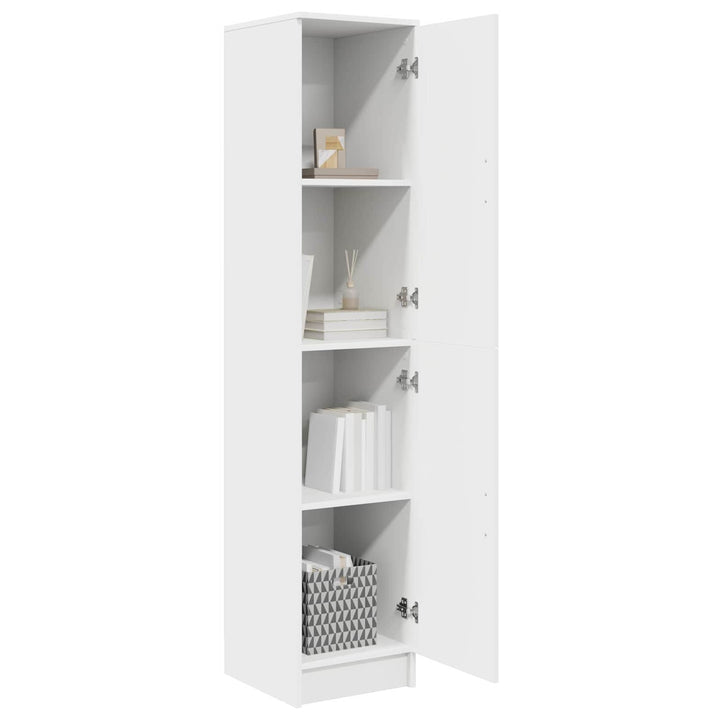 Highboard Hvid 35 x 39 x 168 cm