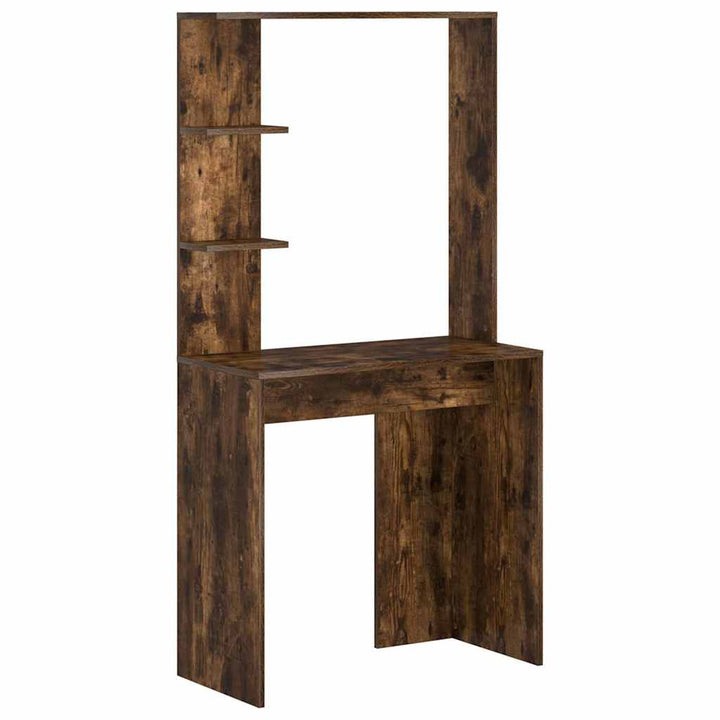 Bord Røget eg Konstrueret træ 78,5 x 37 x 154,5 cm