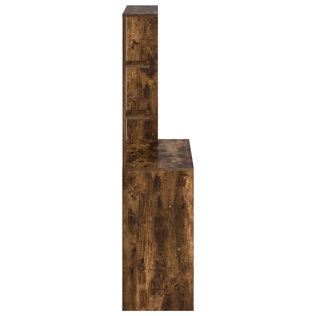 Bord Røget eg Konstrueret træ 78,5 x 37 x 154,5 cm