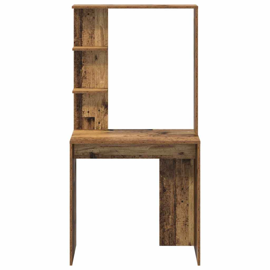 Bord med hylde Gammelt træ 78,5 x 37 x 154,5 cm Konstrueret træ