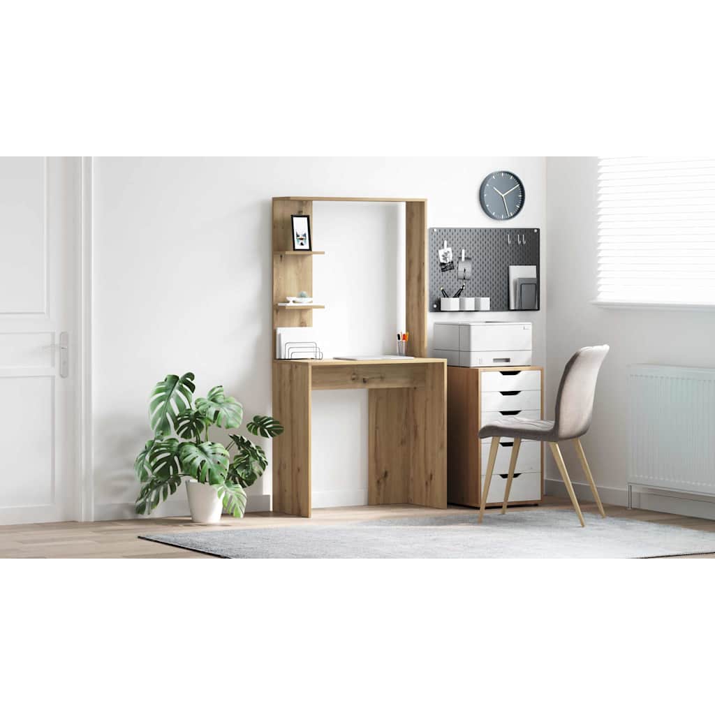 Bord Artisan Egetræ 78,5 x 37 x 154,5 cm Konstrueret træ