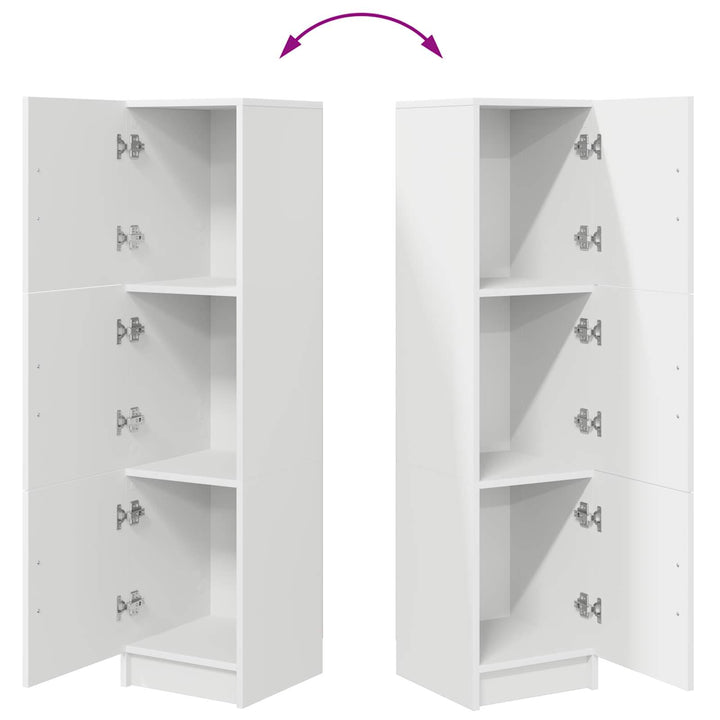Highboard Hvid 31,5 x 32 x 122,5 cm