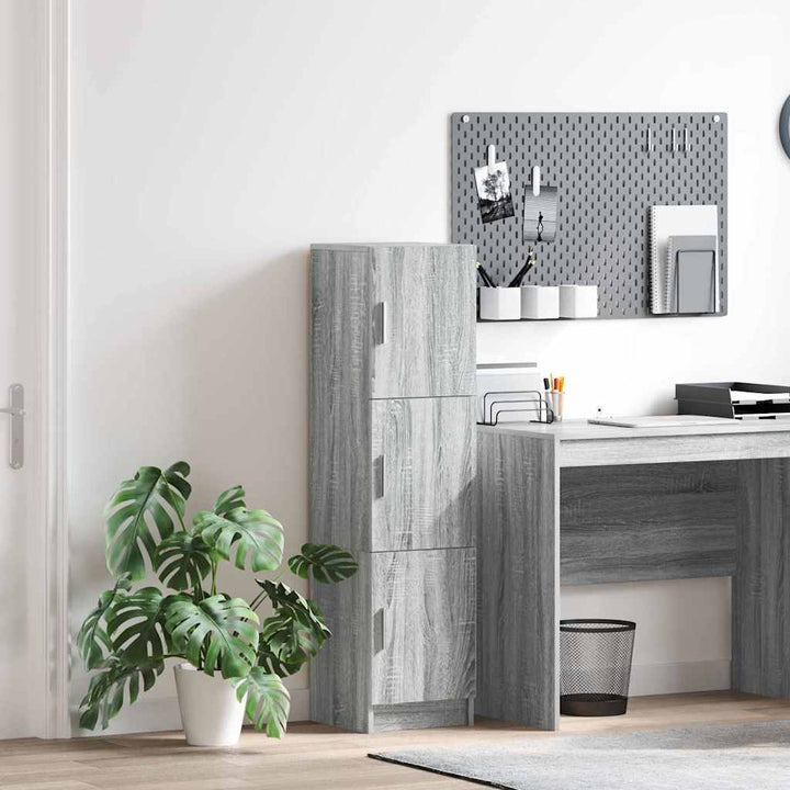 Highboard Grå Sonoma 31,5 x 32 x 122,5 cm