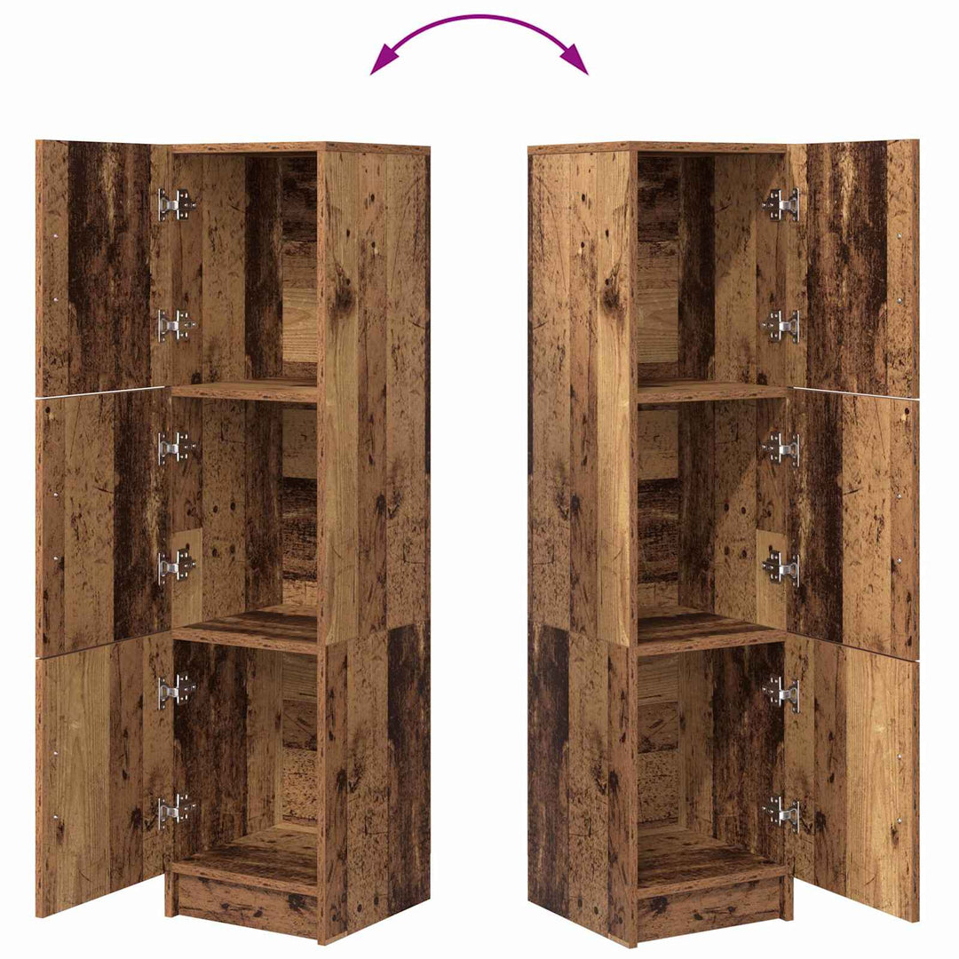 Highboard Gammelt træ 31,5 x 32 x 122,5 cm