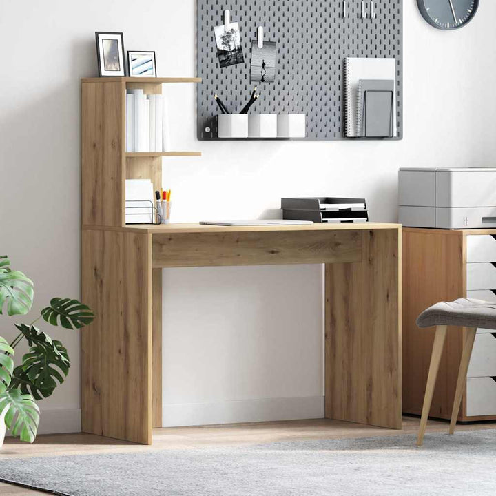 Bord Artisan Egetræ Konstrueret træ 102 x 50 x 124 cm