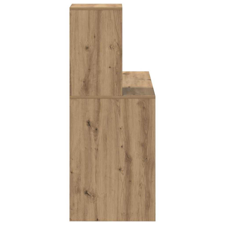 Bord med hylde Artisan Egetræ 102 x 50 x 124 cm Konstrueret træ