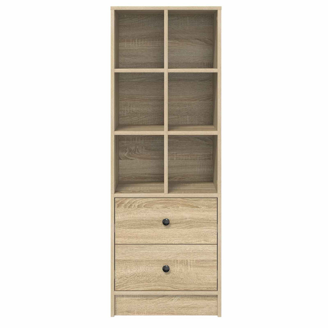 Highboard med skuffe Sonoma eg 45,5 x 34 x 127 cm
