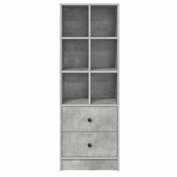 Highboard med skuffe Beton Grå 45,5 x 34 x 127 cm