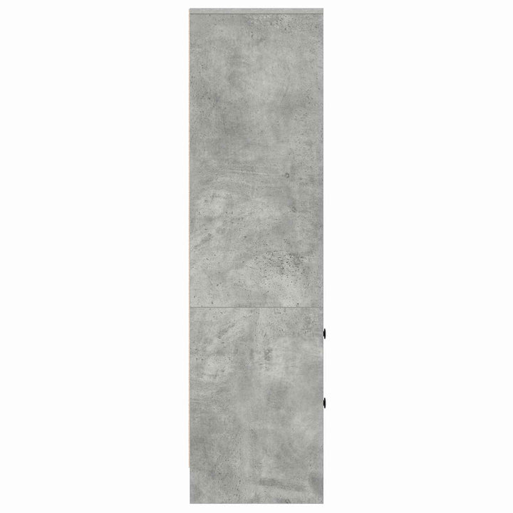 Highboard med skuffe Beton Grå 45,5 x 34 x 127 cm