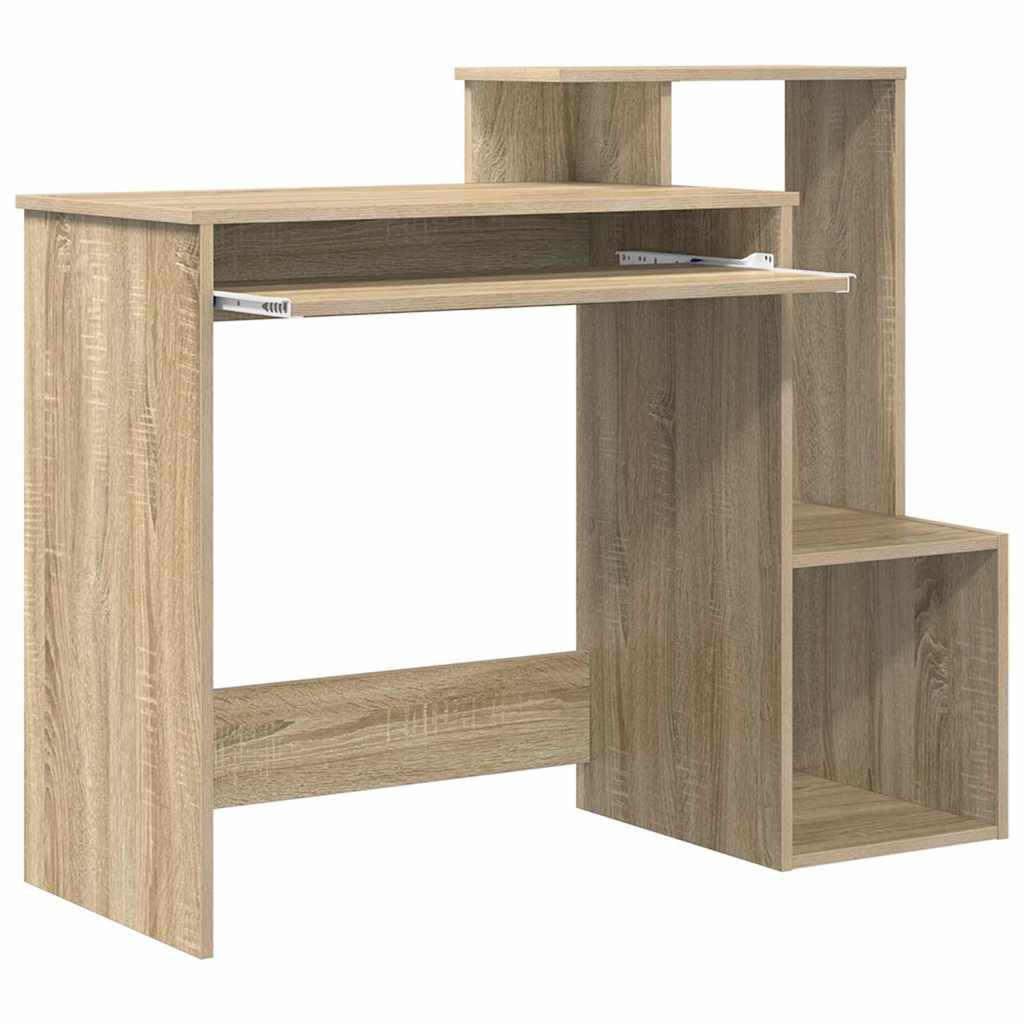 Bord med skuffe Sonoma eg 106 x 41 x 88,5 cm Konstrueret træ