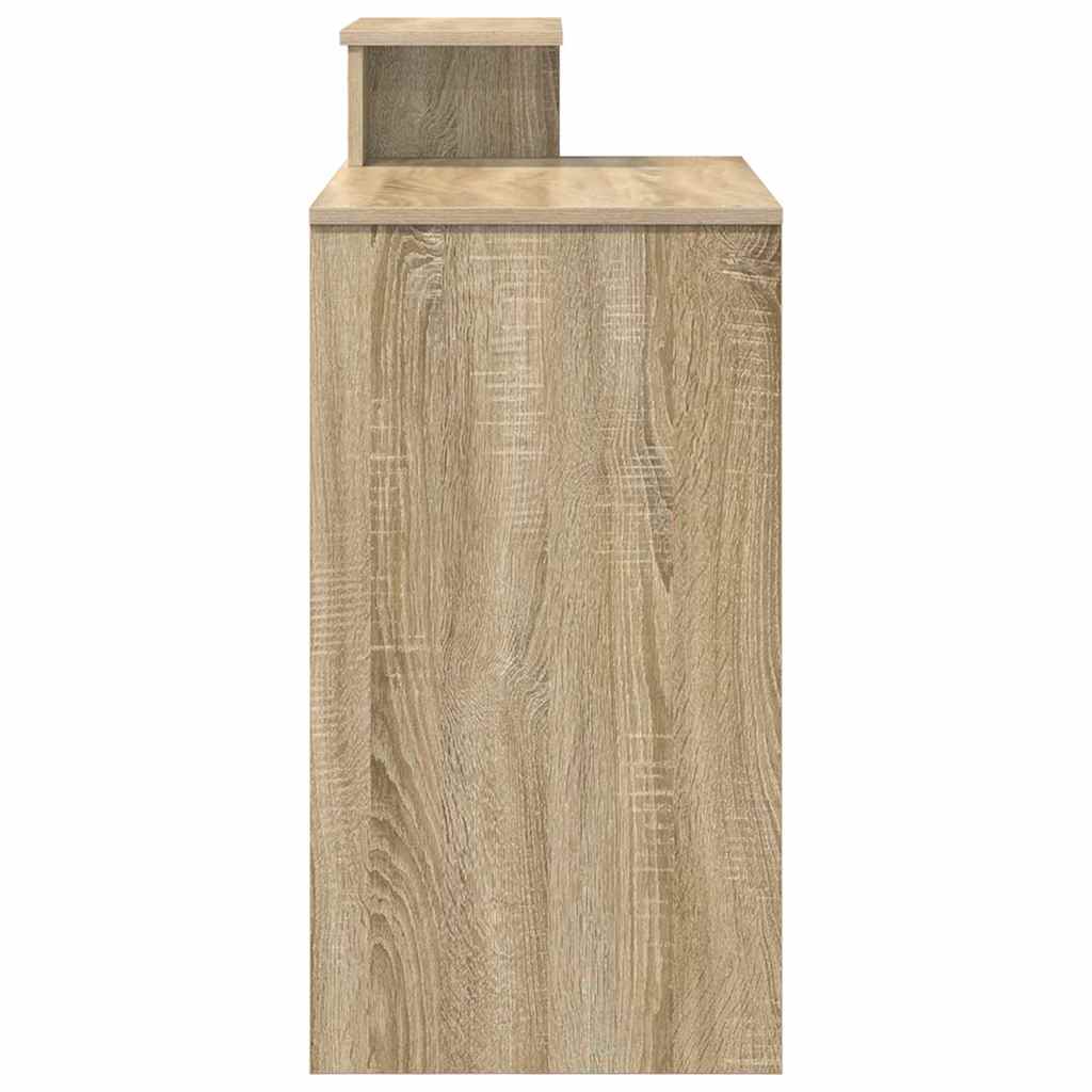 Bord med skuffe Sonoma eg 106 x 41 x 88,5 cm Konstrueret træ