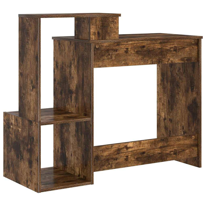 Bord med skuffe Røget eg 106 x 41 x 88,5 cm Konstrueret træ