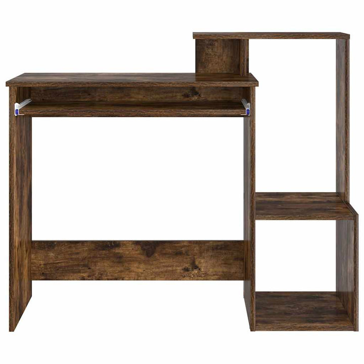 Bord med skuffe Røget eg 106 x 41 x 88,5 cm Konstrueret træ